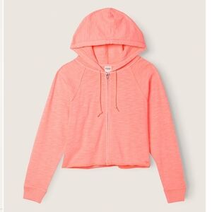 PINK Victoria's Secret Coral Flash Hoodie